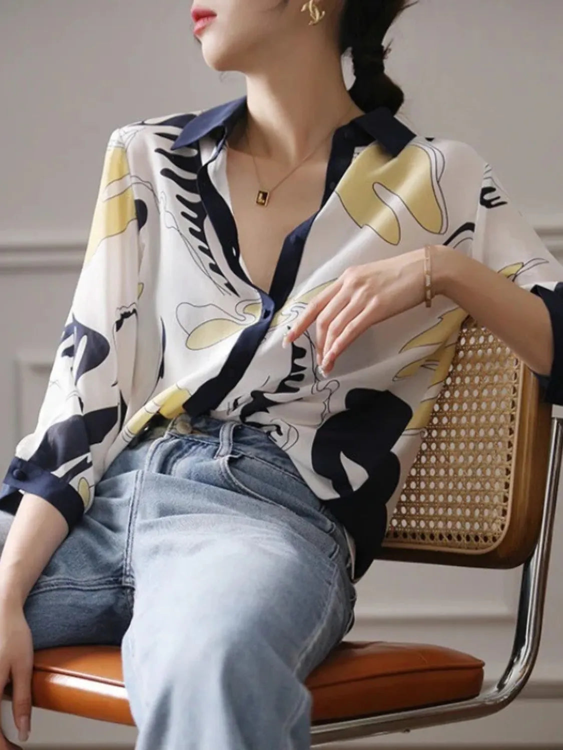 Blusa estampada Olivia