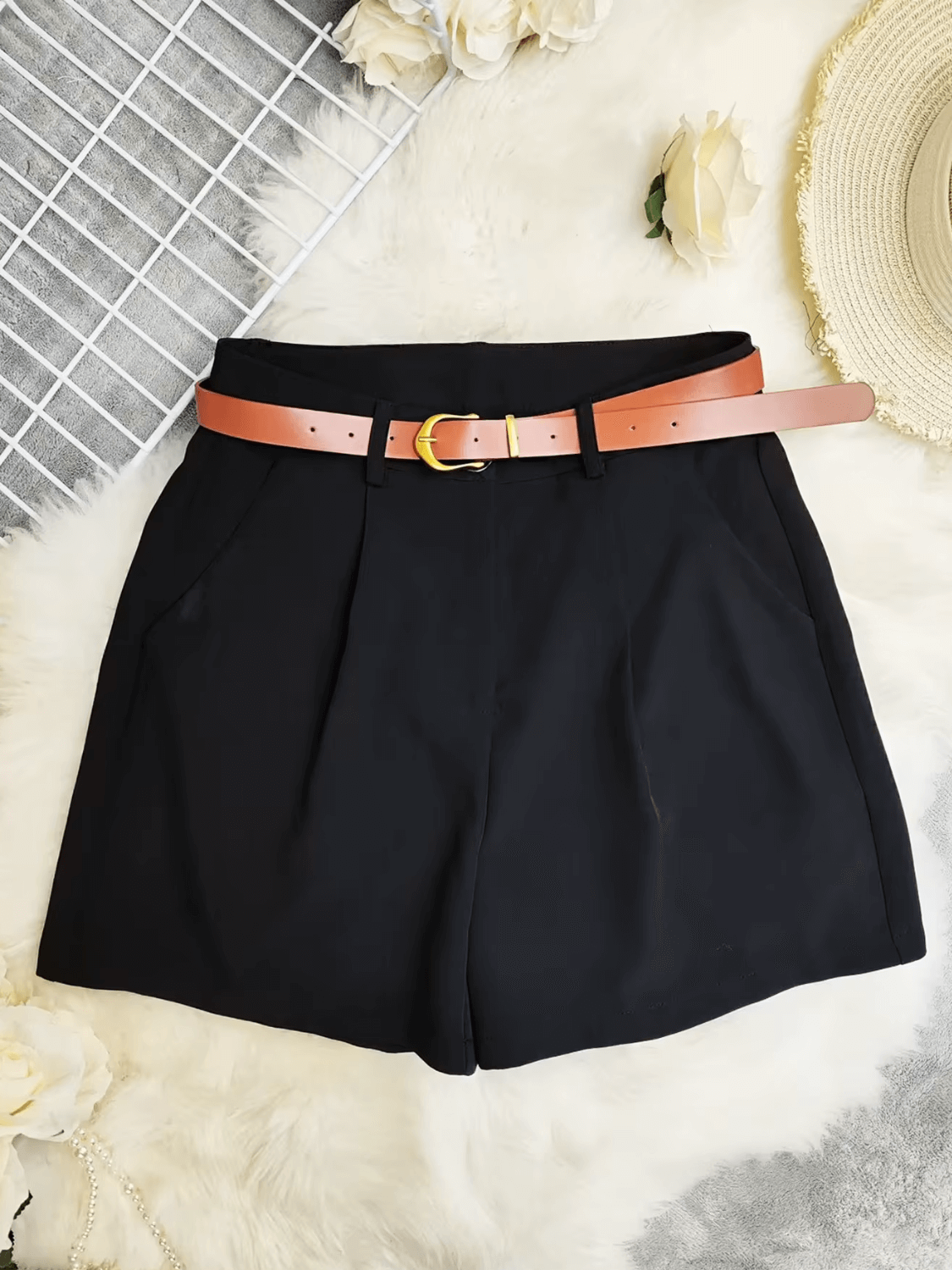Short femenino de sastrería Verano