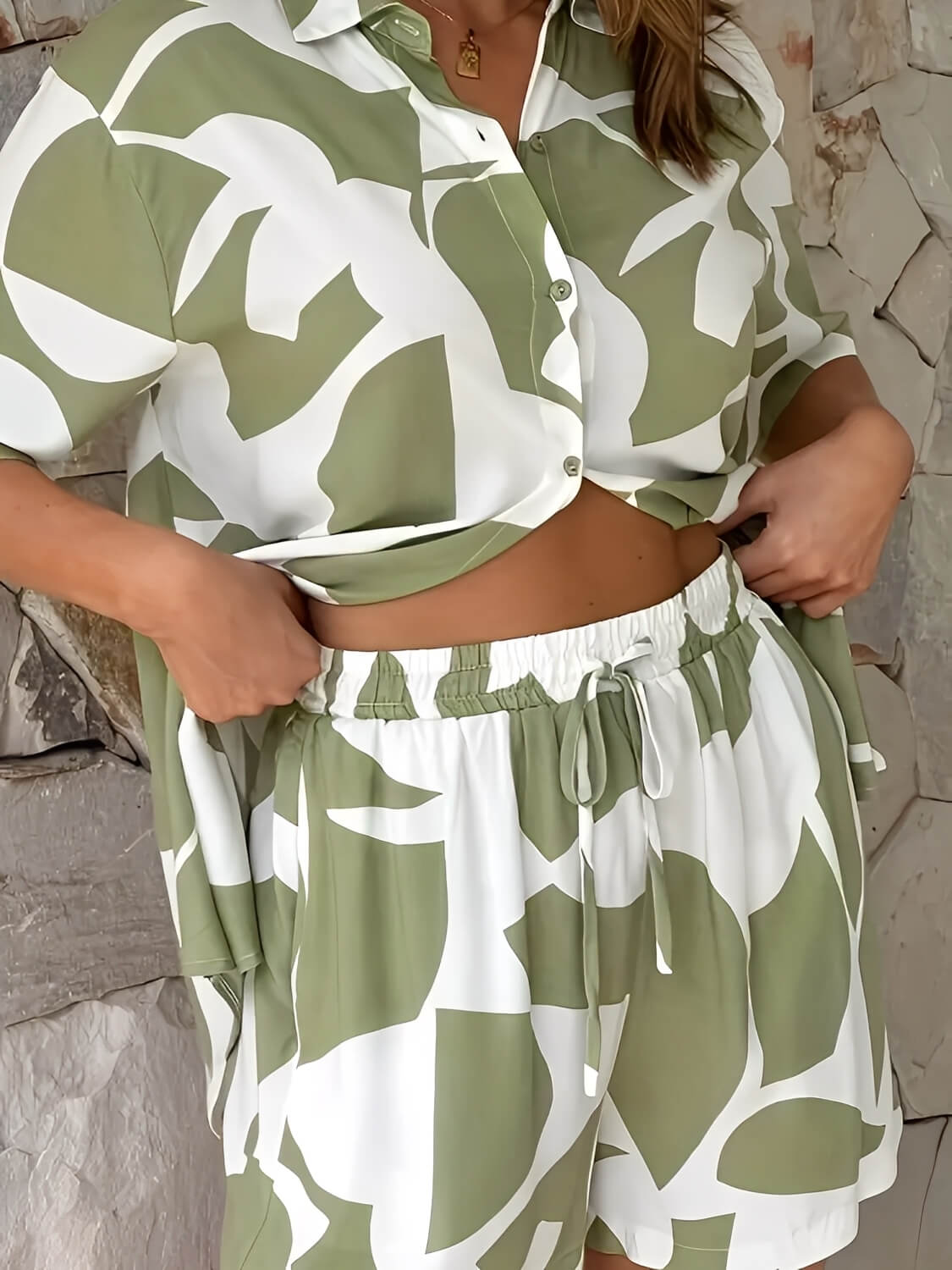 Conjunto estampado Lumière