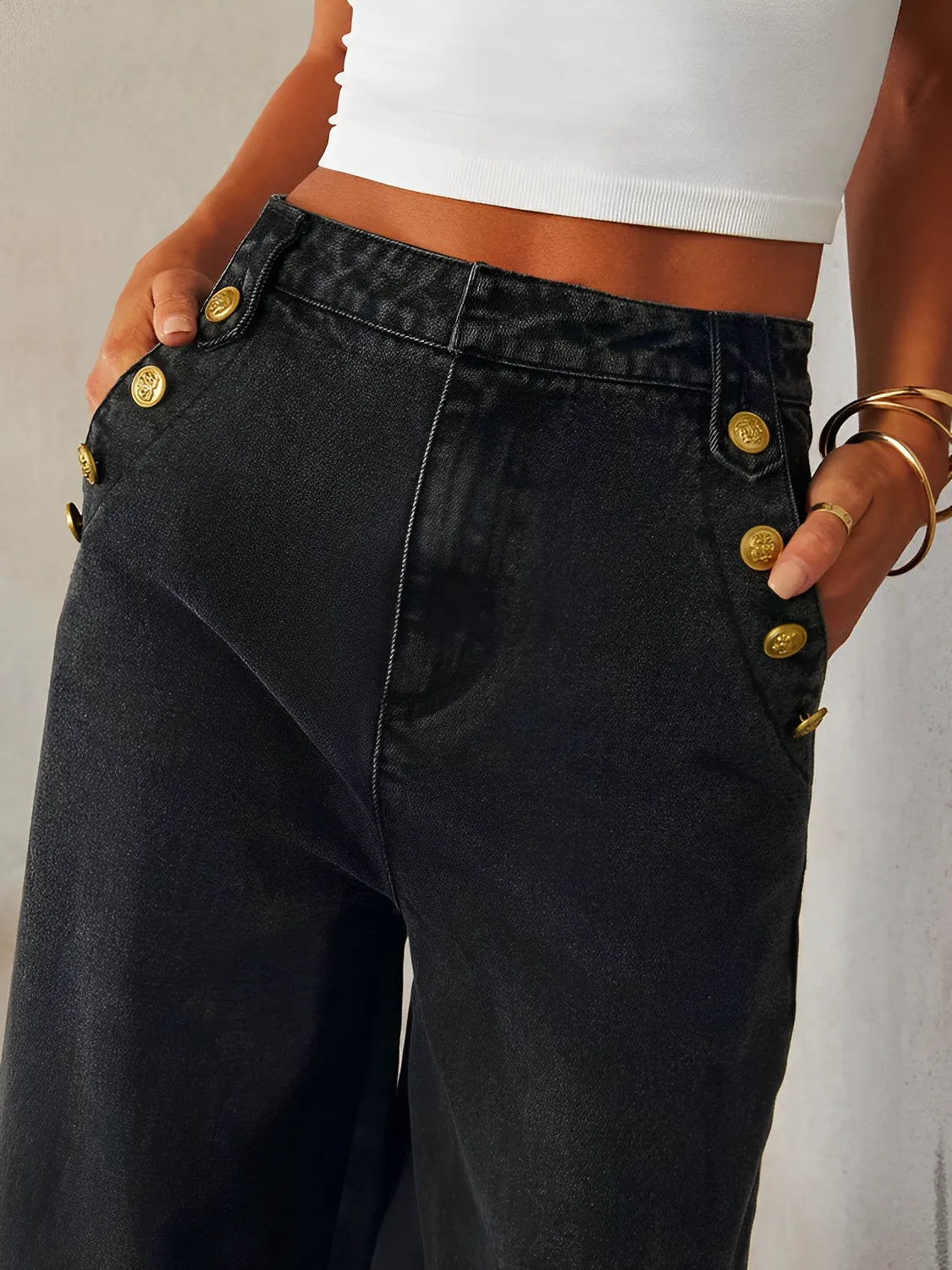 Conjunto femenino de mezclilla Cecília