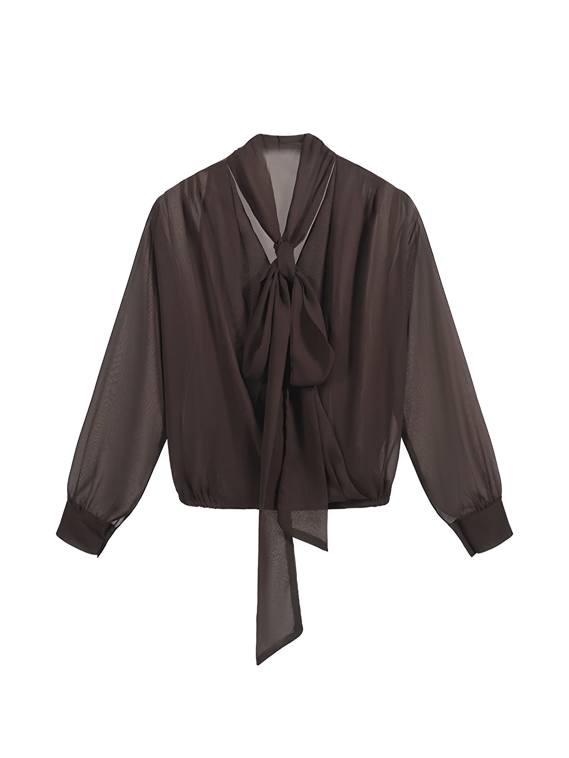 Blusa de chiffon Verónica