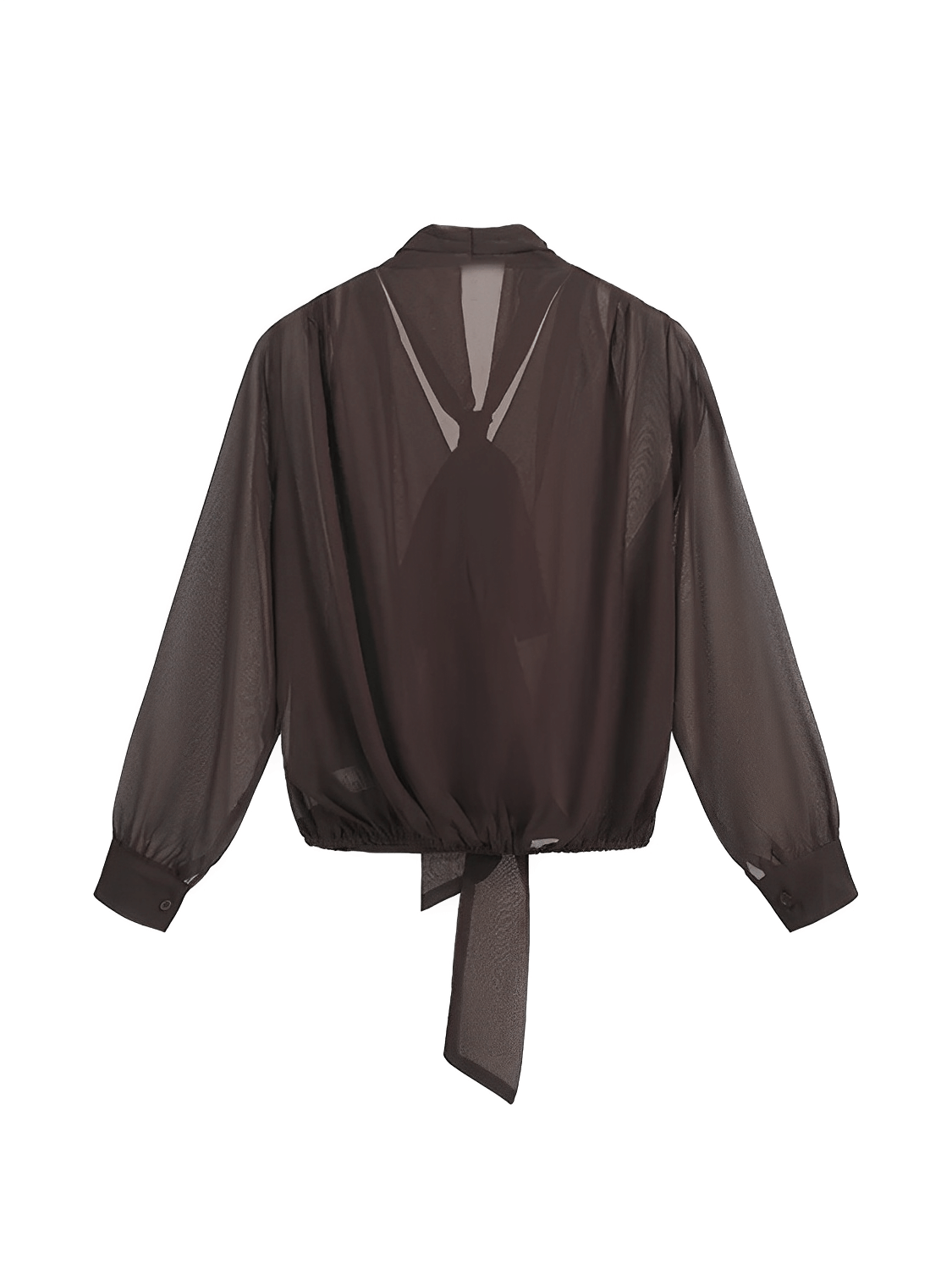 Blusa de chiffon Verónica