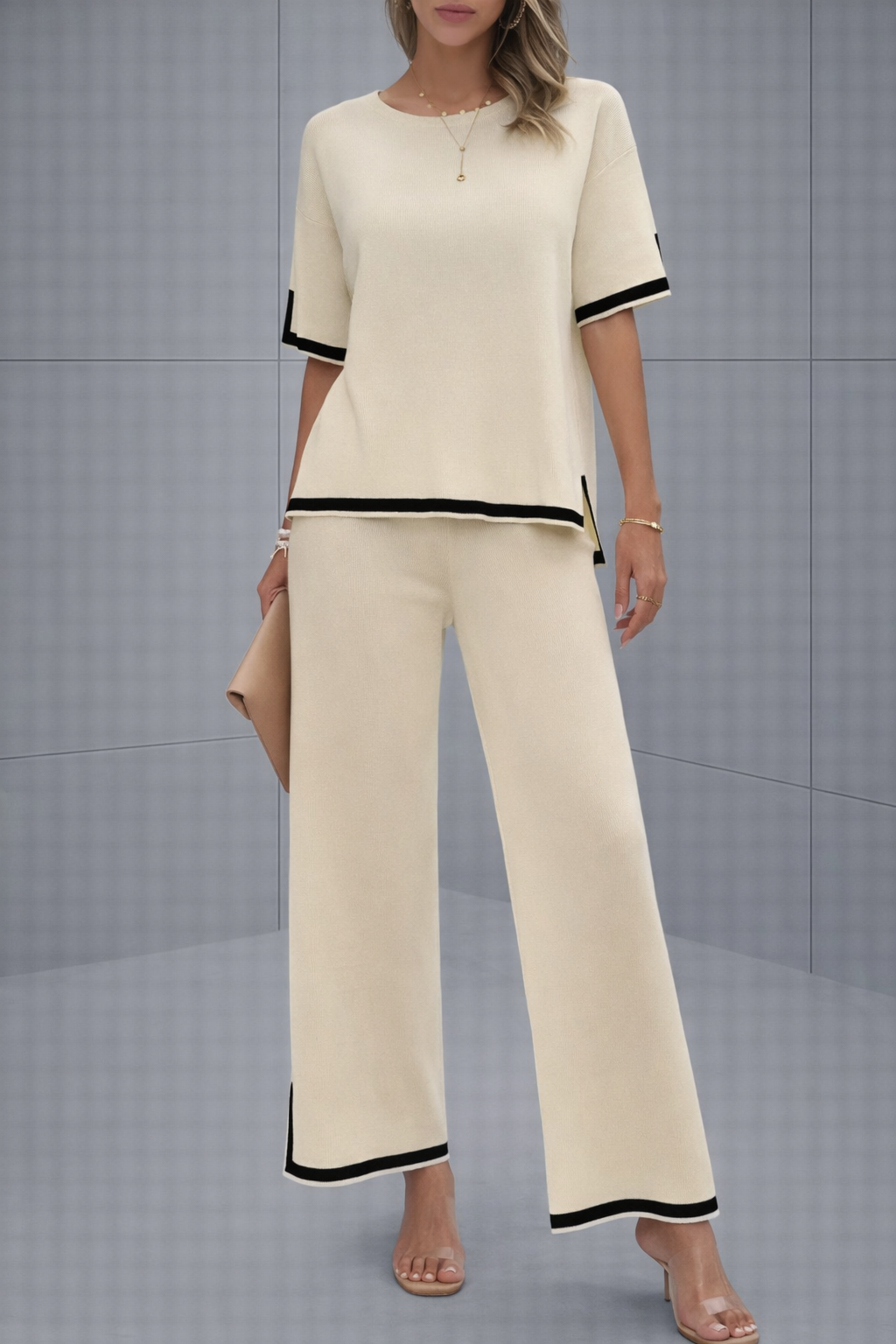 Conjunto femenino de viscosa Belle