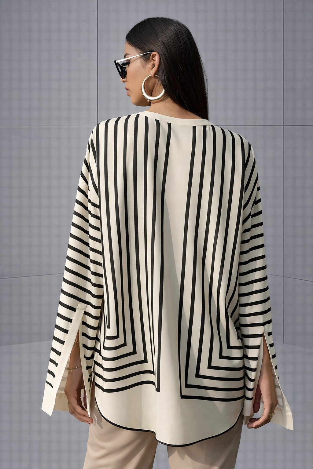 Blusa femenina tipo bata Mia