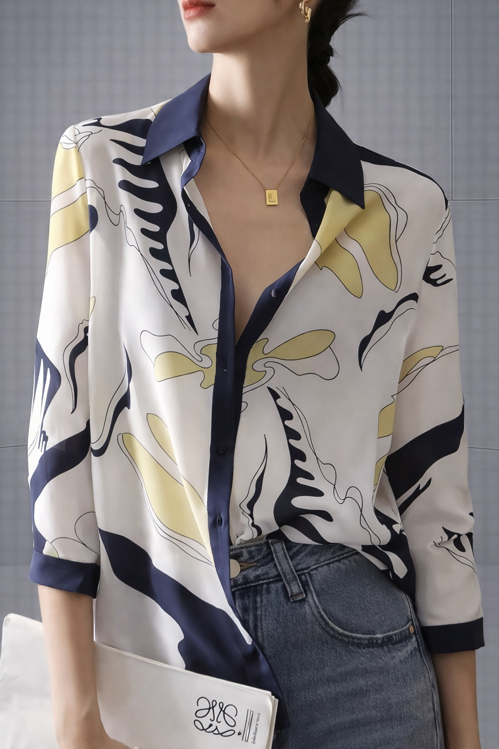 Blusa estampada Olivia